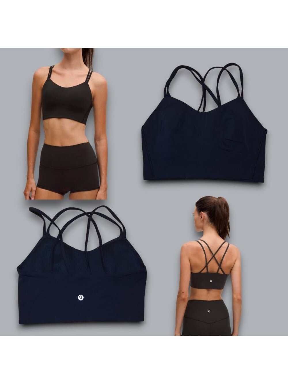 Lululemon Like a Cloud Longline Bra Women's Sz 6 Yoga Athletic Bra